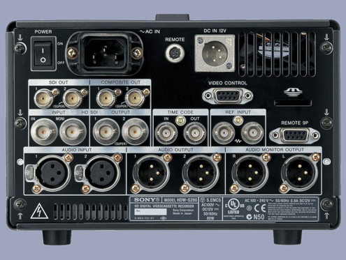 Sony HDW-S280/1 Портативный рекордер с возможностью чтения кассет